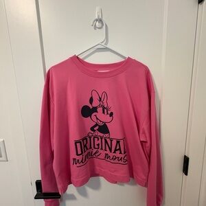 Joe Fresh Pink Minnie Mouse Sweatshirt